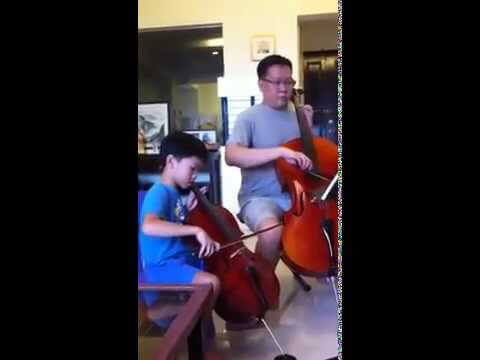 Samuel 1st Ever Lesson (Open String Duet For 2 Cellos)